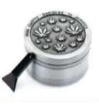 Grinder Marijuana Leaves