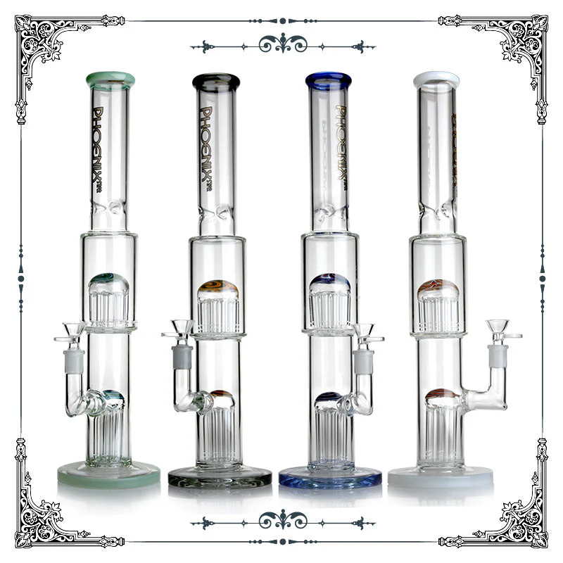 Phoenix 18 Inches Trippy Perc Bong