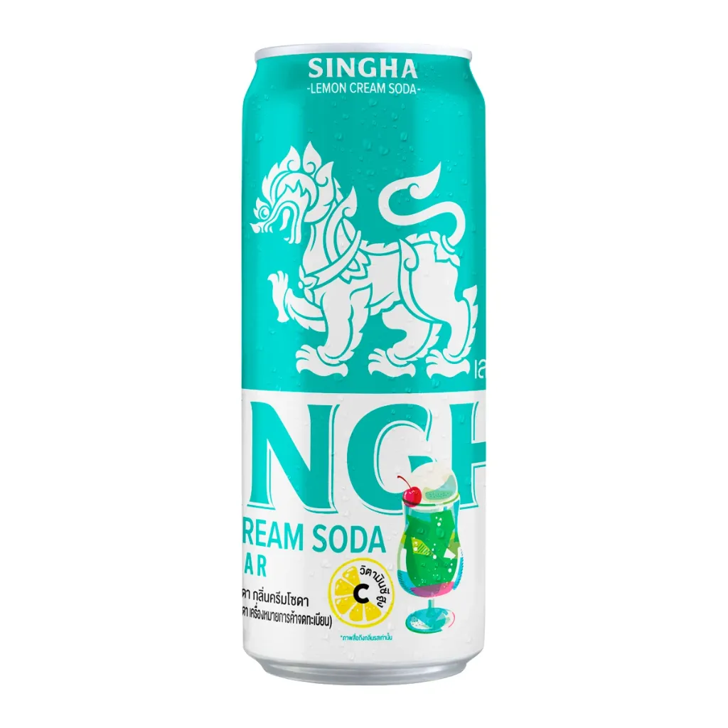 Singha Lemon Cream Soda