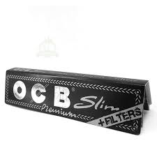 OCB Premium  Black Slim + Tips 