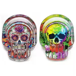 [ASHTRAY] Ashtray Glass Skull 