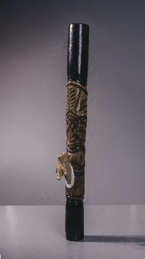 [BONG] Bamboo Bong Carved 45.5 Cm