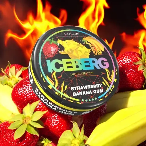 [SNUS] Iceberg Strawberry Banana Gum