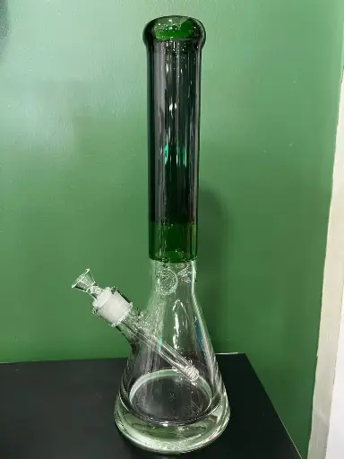 [BONG] Bong Green Black 40 cm