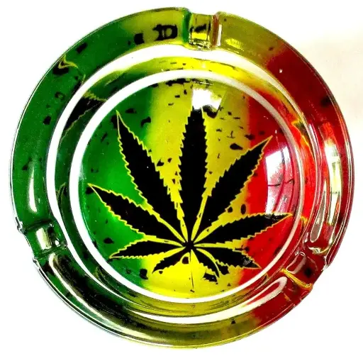 [ASHTRAY] Ashtray Glass Round