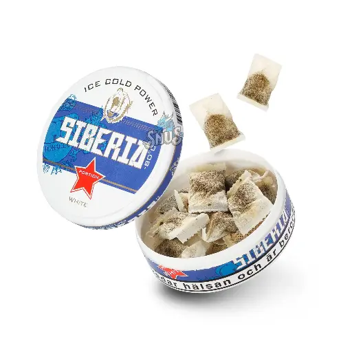 [SNUS] Siberia White Portion Slim ( Blue )