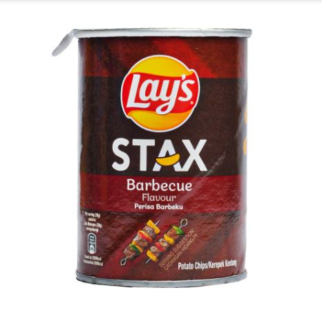 [SNACK]  Lay's Stax Potato Smokin BBQ